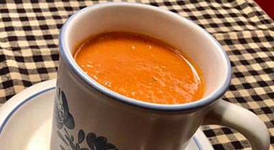 Another cup of tomato soup.